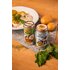 Happy Easter Herbs Spice Blend next to Bunny Rabbit's Blossom Salt as well as boiled eggs, potatoes and herbs