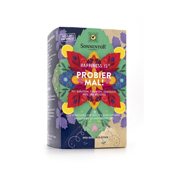 Happiness is® Probier mal! (2022) bio 31,4 g, Doppelkammerbeutel