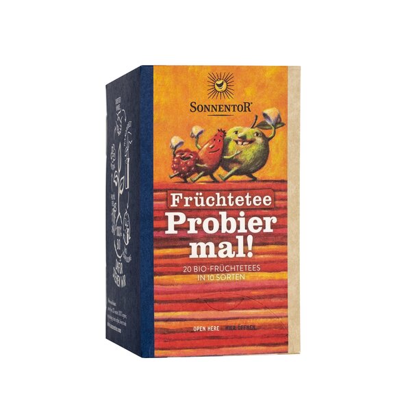 Früchtetee Probier mal! bio 49,4 g, Doppelkammerbeutel