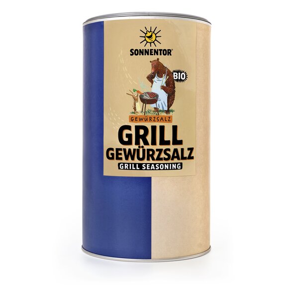 Grillgewürzsalz bio 900 g, Gastrodose groß